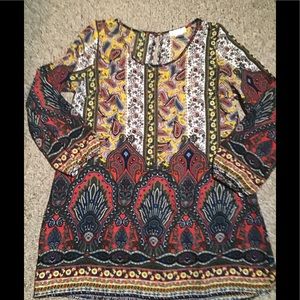 Women’s size large love crazy dress
